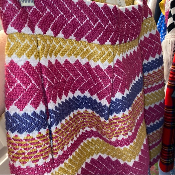 Anthropologie nomad multicolor stripe cotton skirt - Picture 5 of 10